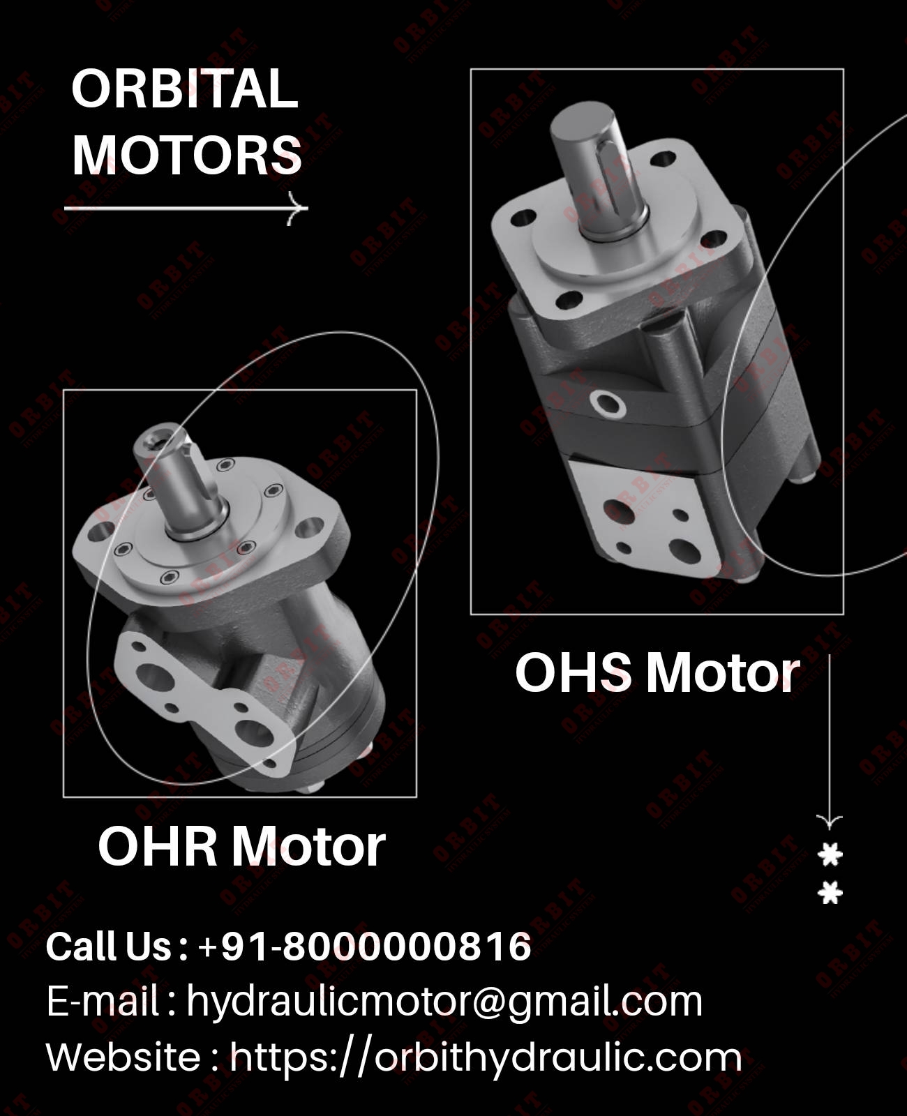 OMH-315 151H1034 White Hydraulic Motor In Ahmedabad Mumbai Pune Chennai Bangalore Hyderabad Nashik Indore Jaipur Delhi Coimbatore India